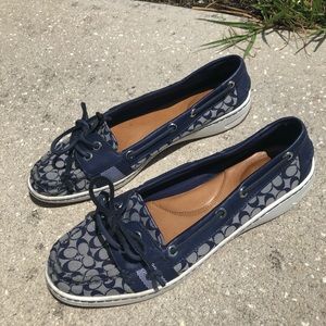 Coach Rainey Slip- On Boat Shoes